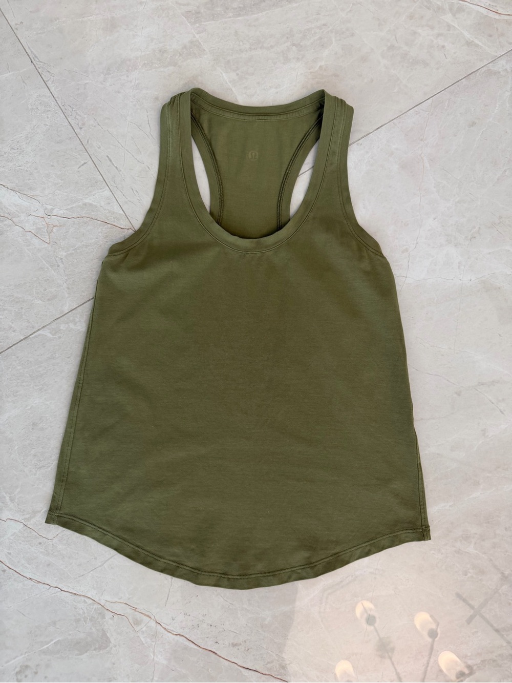Lululemon Olive Green Racerback Tank Top 2